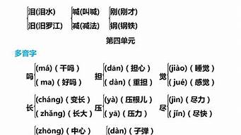 蒙的多音字组词_蒙的多音字组词组