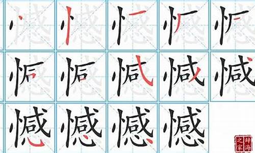 憾字组词_憾字组词语